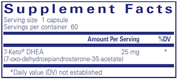 7 Keto DHEA 25mg