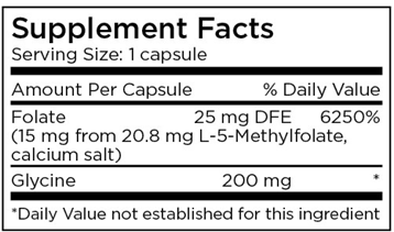 Methyl Pro (L-Methylfolate 15mg) - 90c