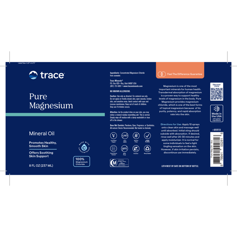 Pure Magnesium Oil 8fl oz