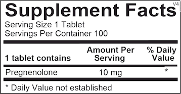 Pregnenolone 100 tabs