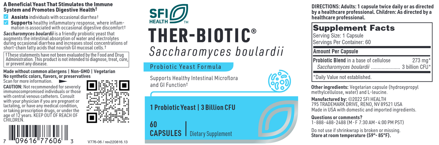 Ther-Biotic Saccharomyces boulardii