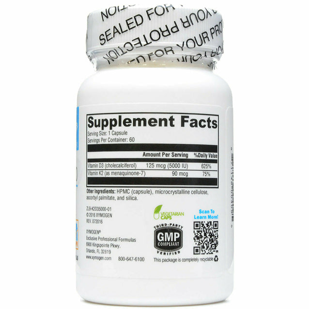 Vitamins K2 and D3 (K2 + D3 5000iu)