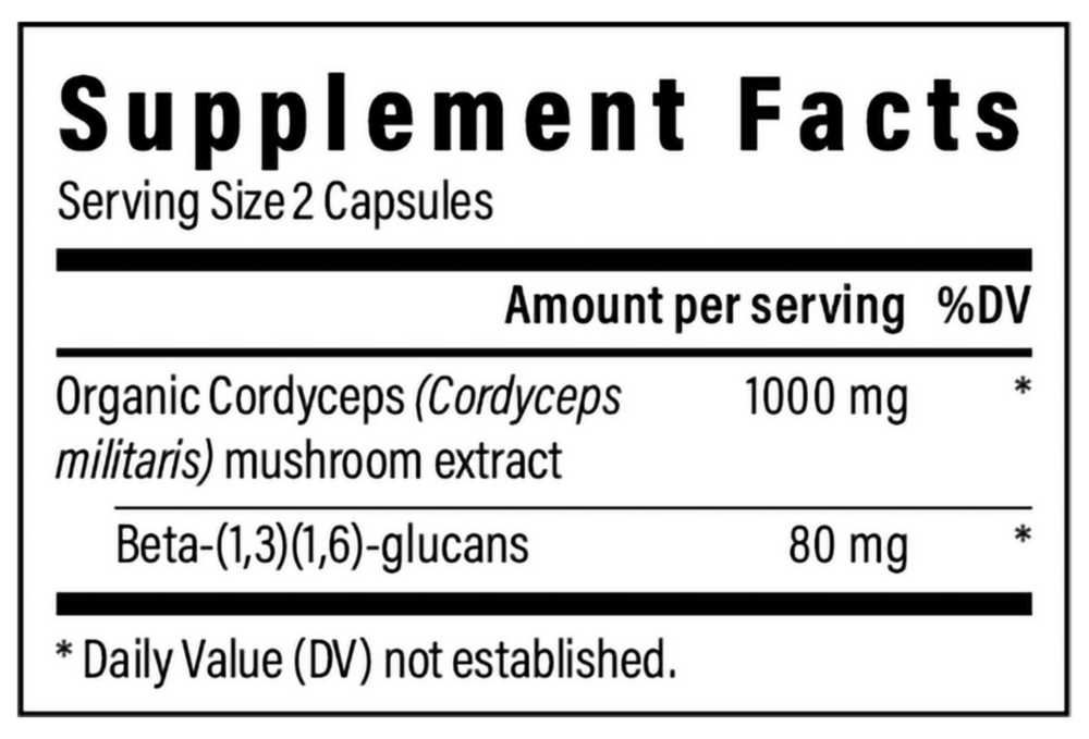 Cordyceps Mushroom Extract Caps