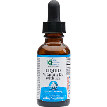 Vitamin D3 With K2 Liquid 1 oz