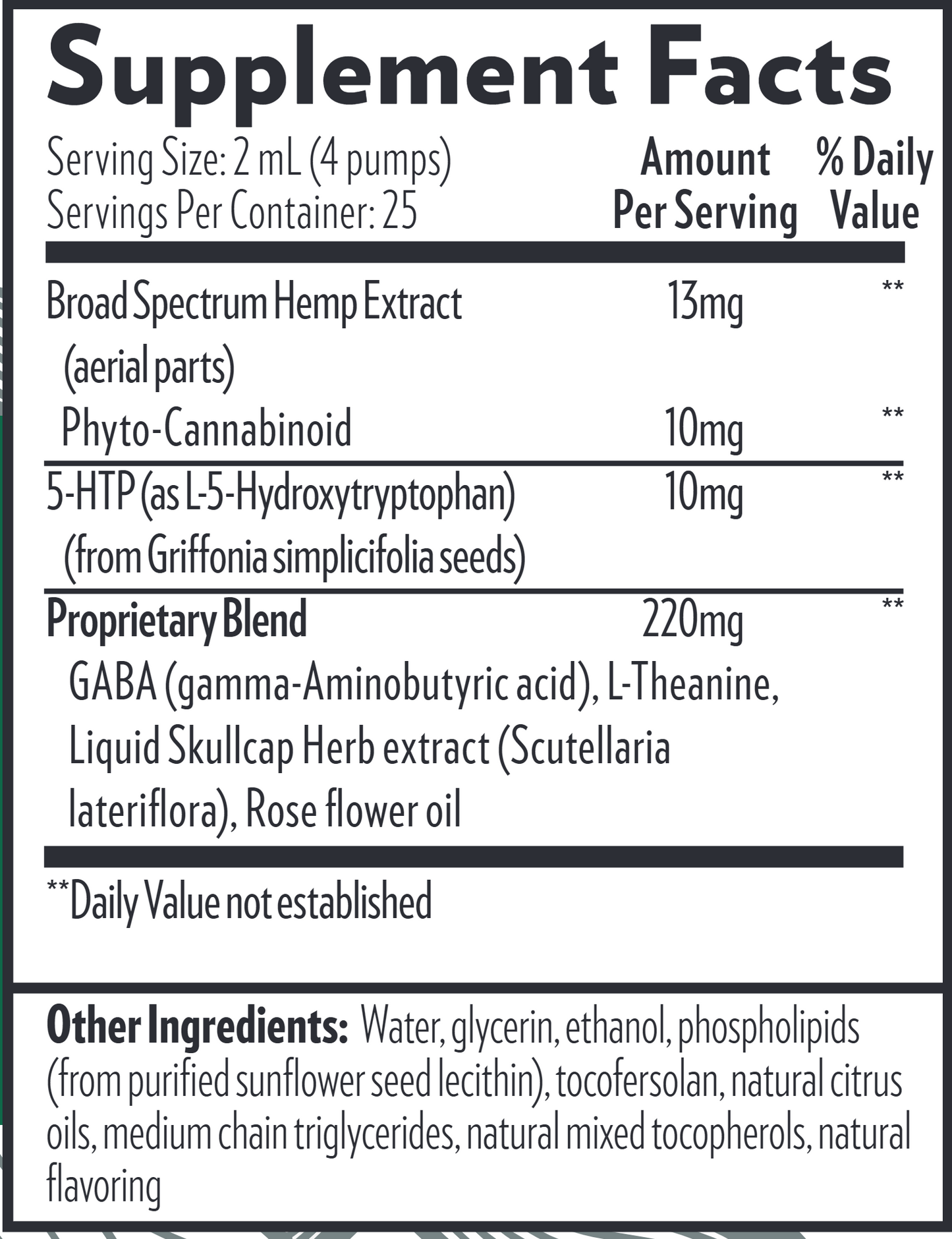 Hemp Syngeries - AX 1.7 fl oz