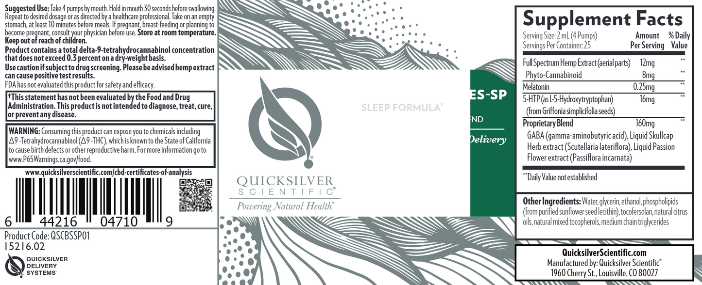 Hemp Synergies - SP 1.7 fl oz