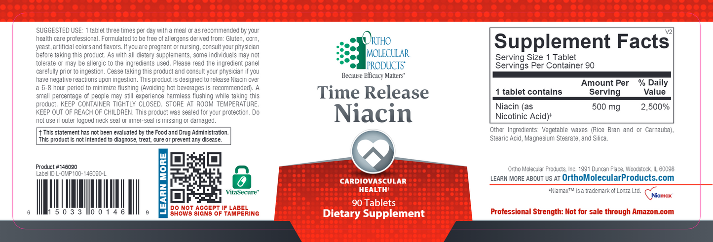 Time Release Niacin