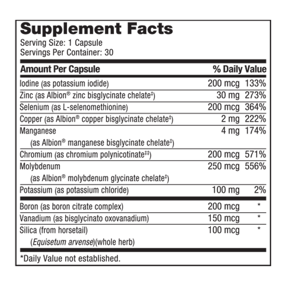 LDA Trace Mineral Complex