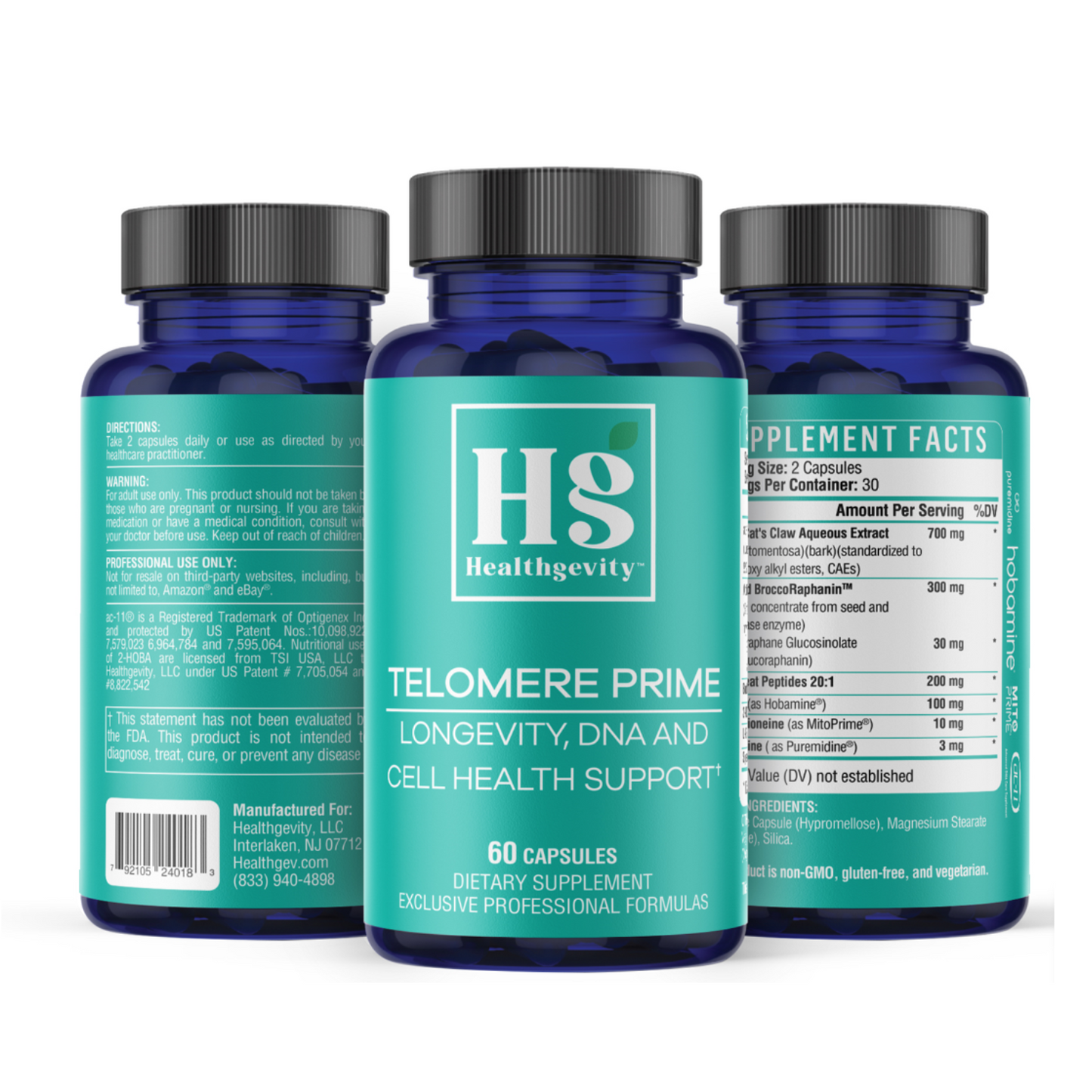 Telomere Prime (Geroprotector)