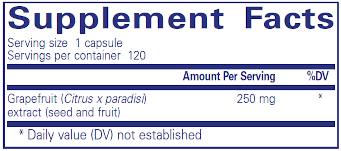 Grapefruit Seed Extract 250 mg