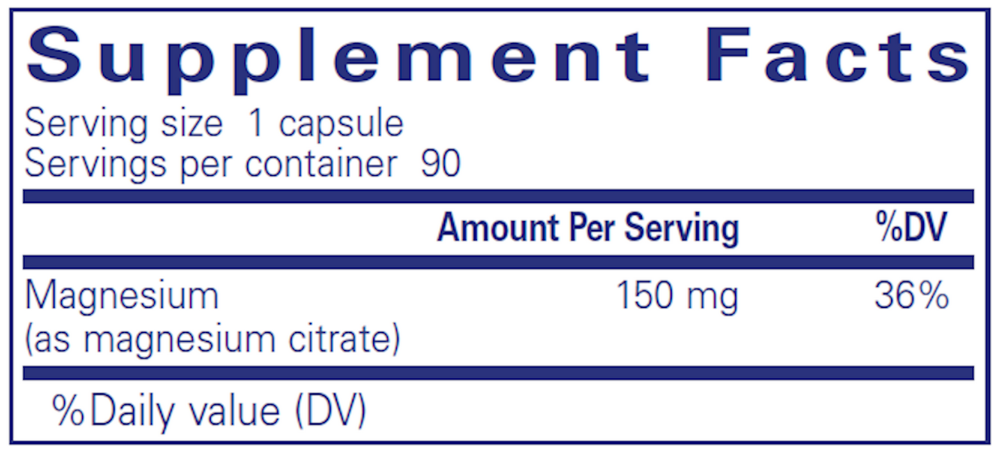 Magnesium Citrate 150 mg