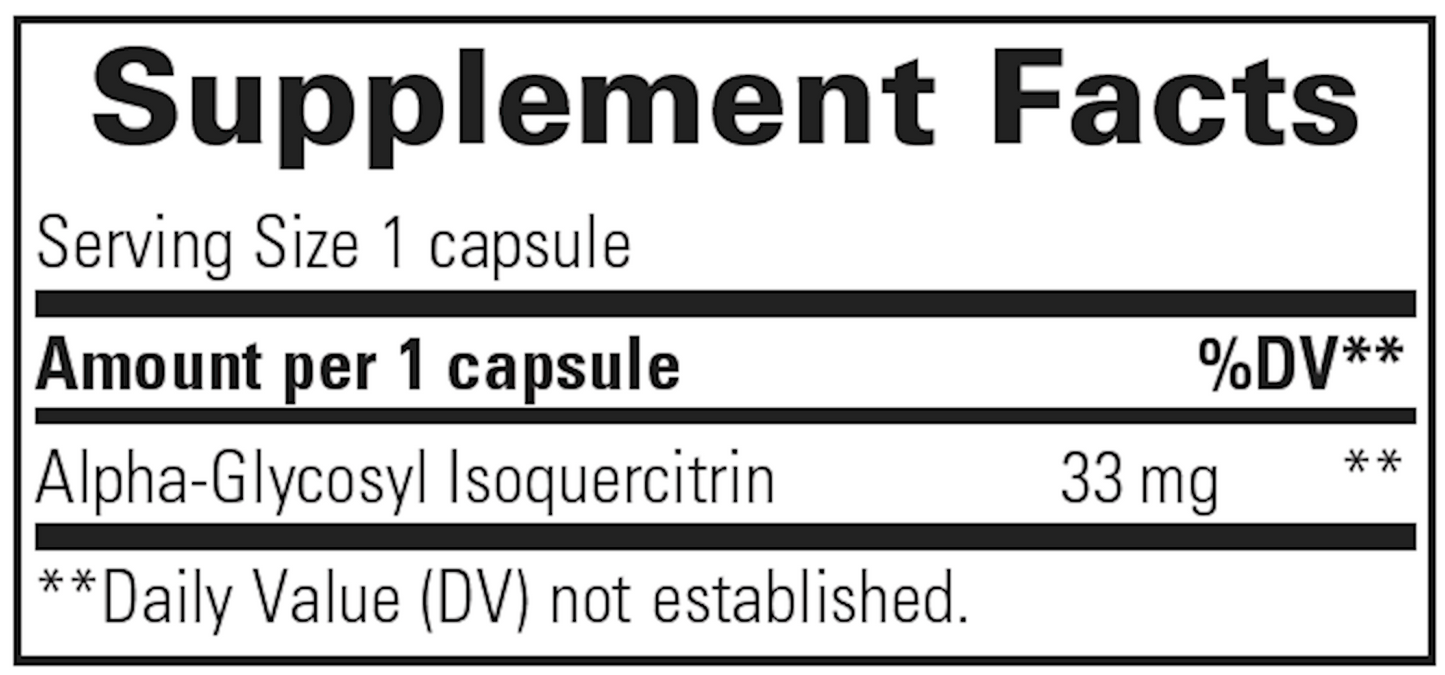 Alpha Glycosyl Isoquercitrin
