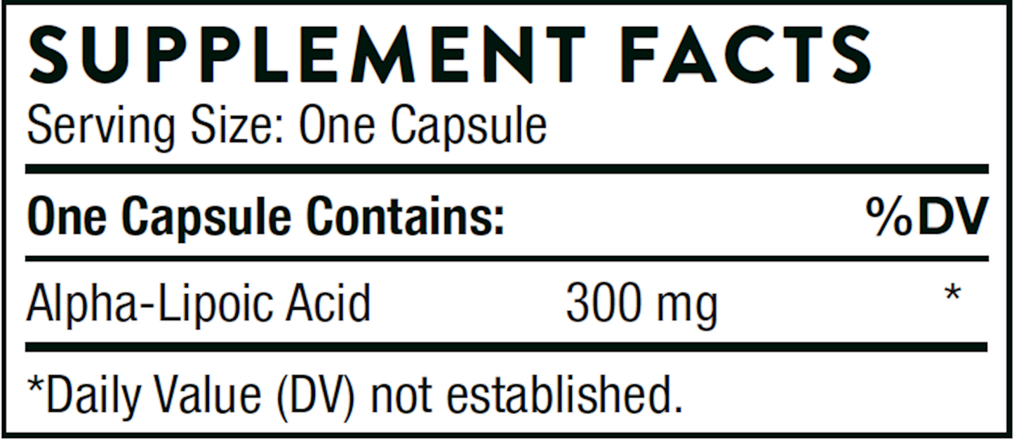 Alpha-Lipoic Acid 300 mg