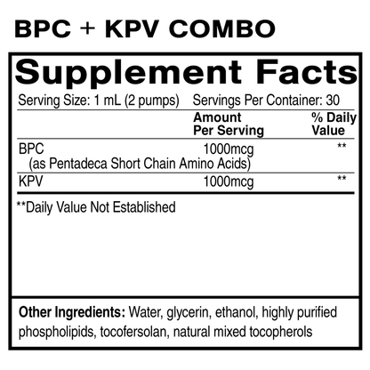 Liposomal BPC + KPV Combo
