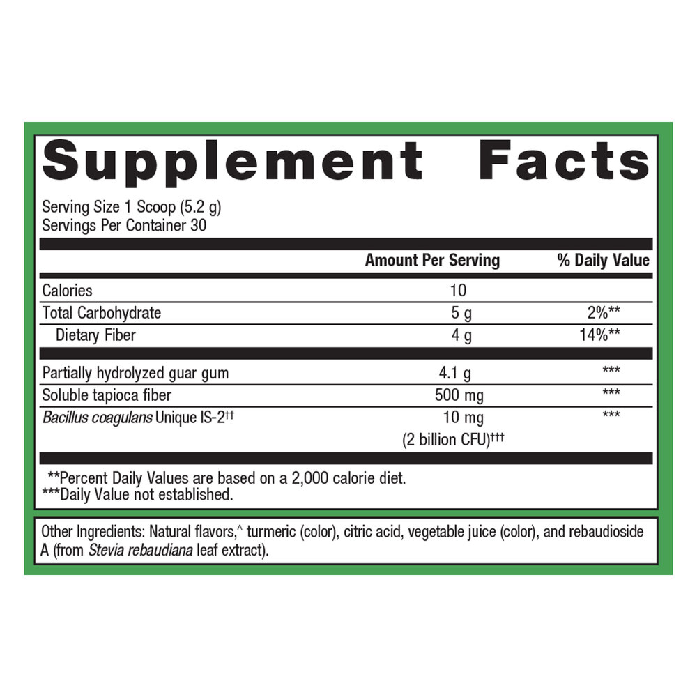 UltraFlora Fiber, Prebiotic & Probiotic