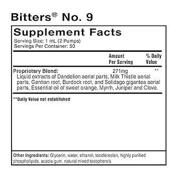 Bitters #9 Liposomal 1.7oz