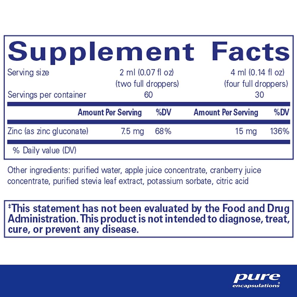 Zinc Liquid 15mg