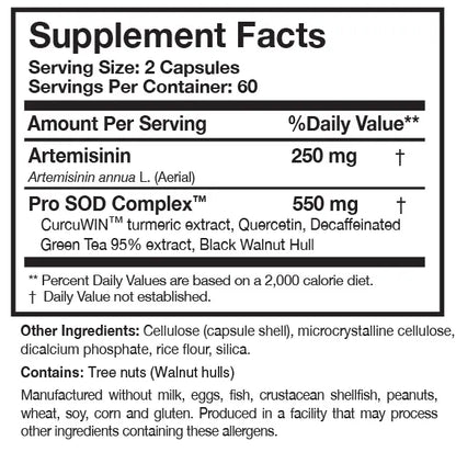 Arteminsinin SOD