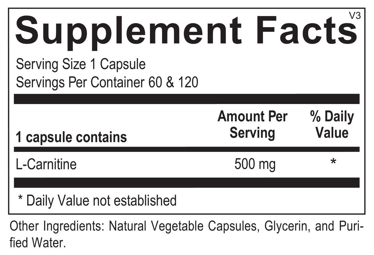 L- Carnitine - 60c
