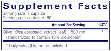 Olive Leaf Extract 60vegcaps