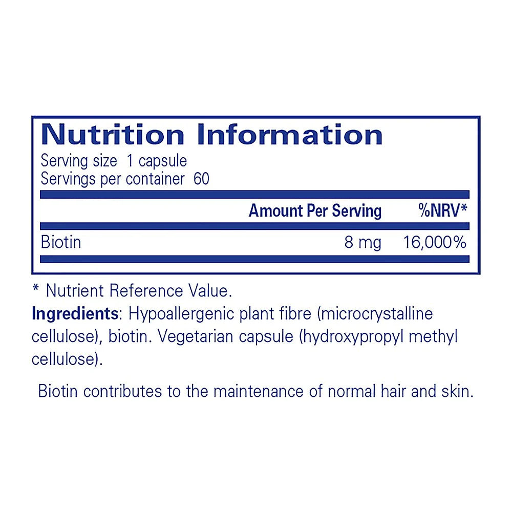 Biotin 8mg