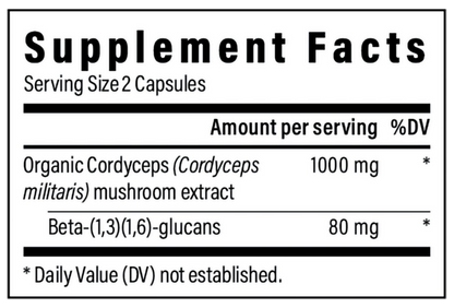 Cordyceps Mushroom Extract Caps