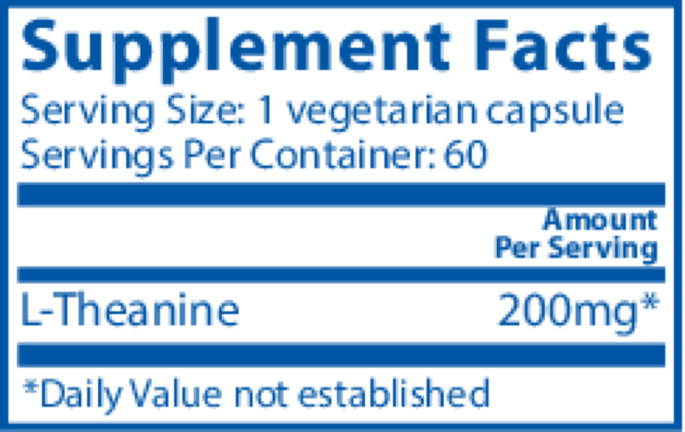 Vital Nutrients L-Theanine 200mg
