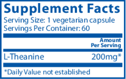 Vital Nutrients L-Theanine 200mg