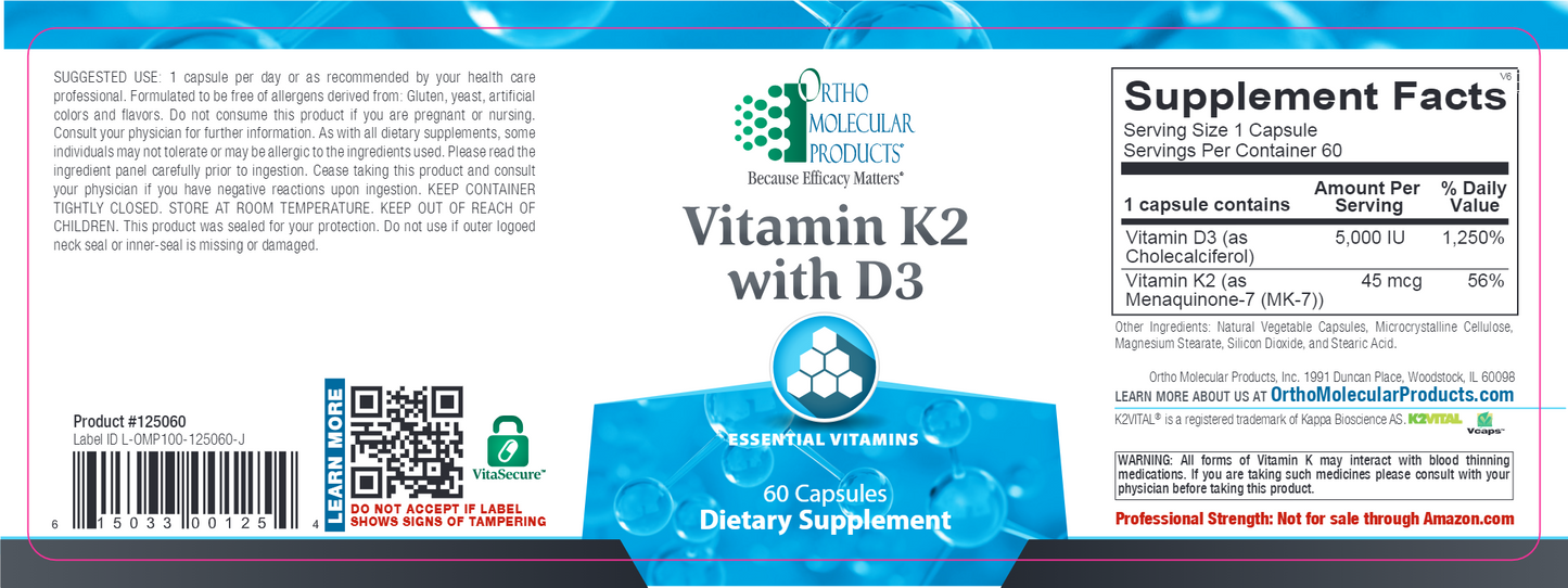Vitamin K2 With D3