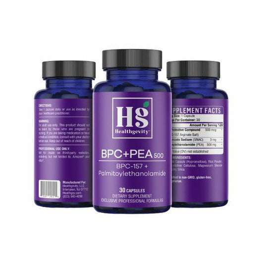 BPC+PEA 500 (30 Capsules) healthgevity