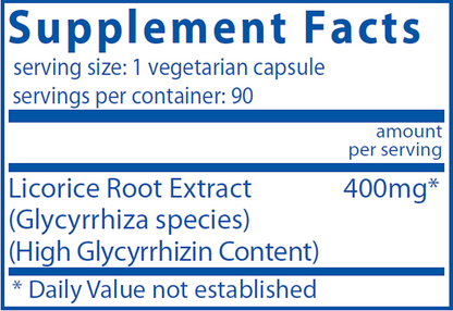 Licorice Root Extract 400 mg