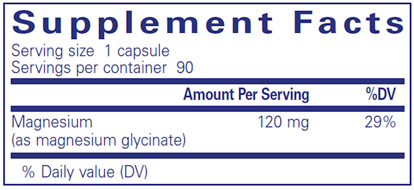 Magnesium Glycinate 120 mg